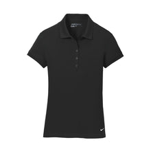 Load image into Gallery viewer, Nike Ladies Dri-FIT Solid Icon Pique Modern Fit Polo - Upper Hand Back
