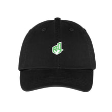 Load image into Gallery viewer, Port &amp; Company - Washed Twill Cap - Sticker Logo
